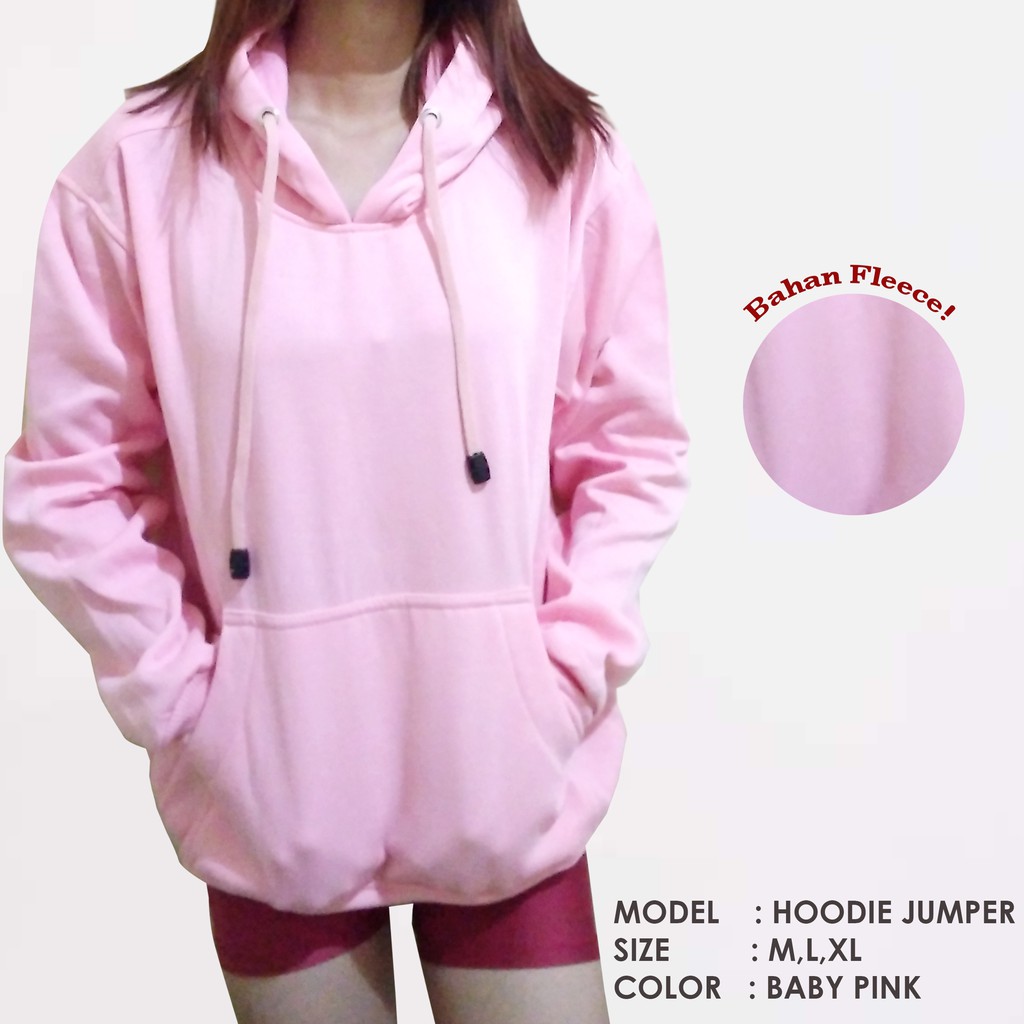 hoodie baby pink