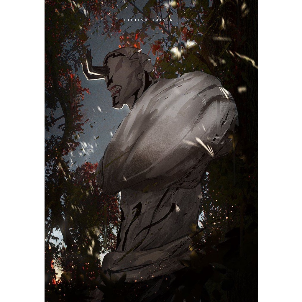 POSTER JUJUTSU KAISEN (12 Free 1) - POSTER ANIME - POSTER CUSTOM-JJKS 15