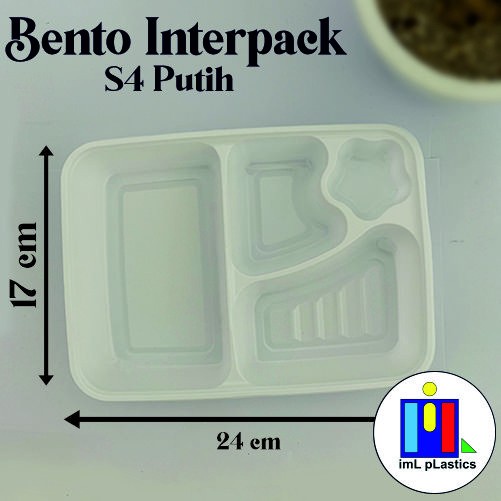 MIKA BENTO BINTANG / BOX BENTO / TRAY BENTO / LUNCH BOX ISI 50 pcs