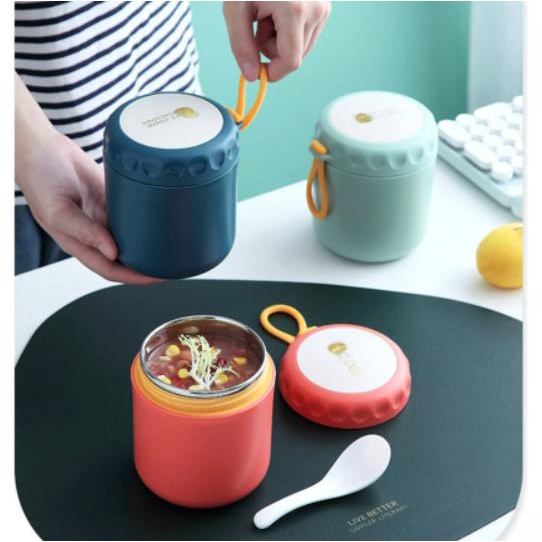 Termos Mini Portable Makan Sup/Bubur/Soup Tahan Panas 500Ml