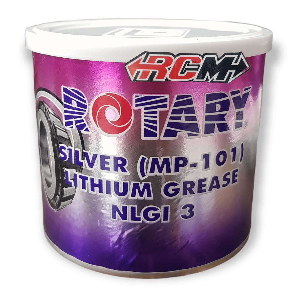 MP101 MP 101 GREASE GREESE PASLIN VASLIN STEMPET GEMUK ROTARY ROTARI SILVER CHASSIS GREASE NLGI 3 KEMASAN 450GR 450 GR 450GRAM 450 GRAM ORI ORIGINAL ROTARY ASLI