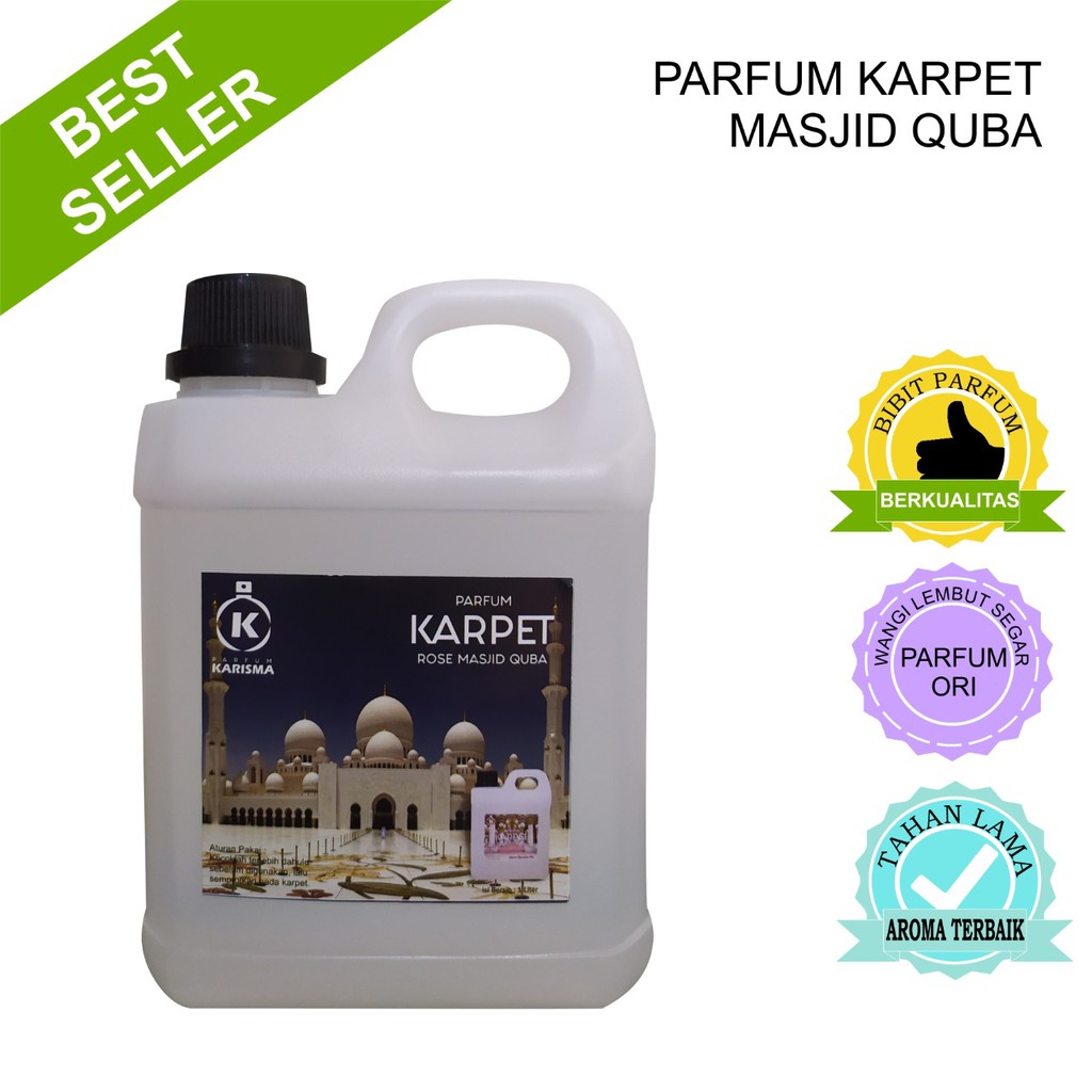 PARFUM KARPET MASJID QUBA - PARFUM RUANGAN / PARFUM KARPET 1LITER