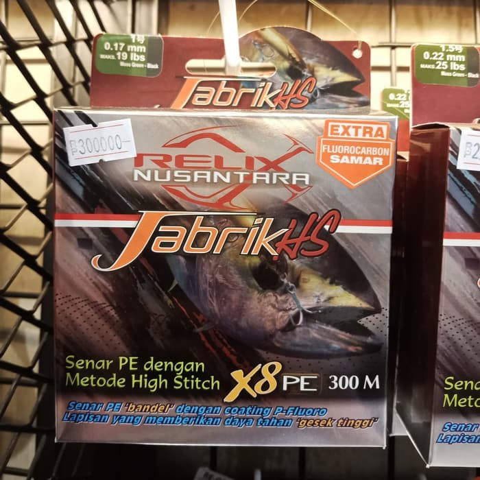 MURAH  Senar PE Jabrik HS Relix Nusantara PE 1