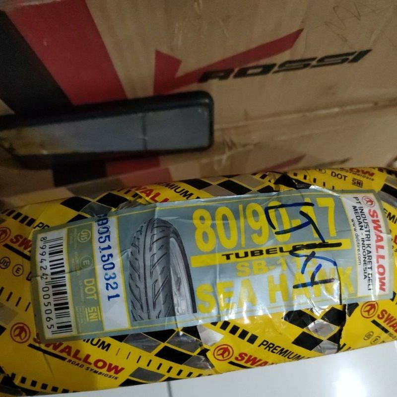 Ban tubles swallow sea hawk ban belakang supra x revo abs vega r