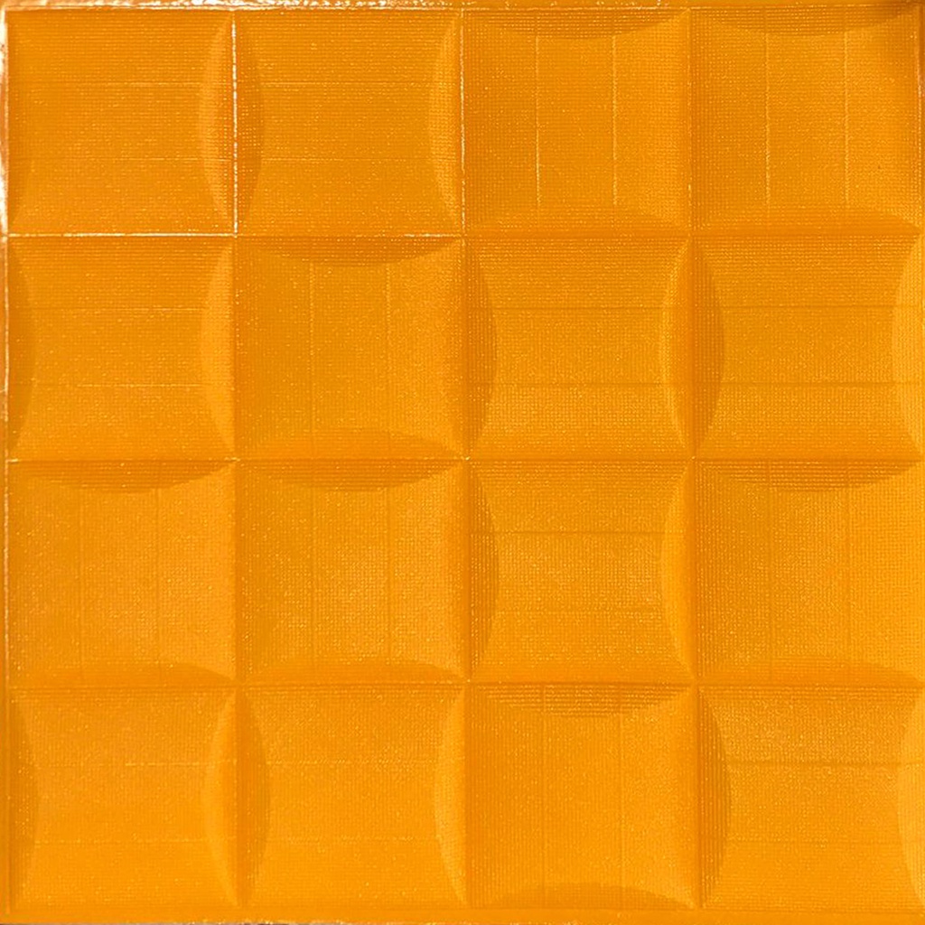 PROMO!! BUY 25 FREE 1 !! WALLPAPER FOAM 3D STICKER PREMIUM TEBAL 8MM-Ketupat Kuning