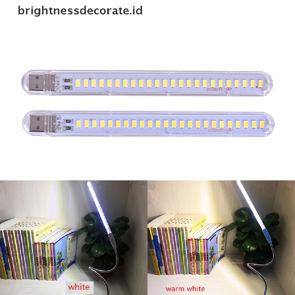 5v 12w 24 Led Lampu Meja Usb Untuk Membaca Buku