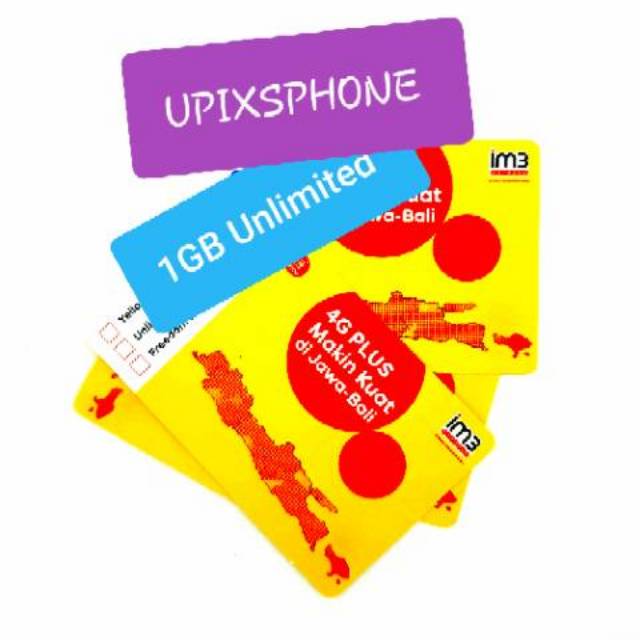 VO Indosat 1GB Unlimited