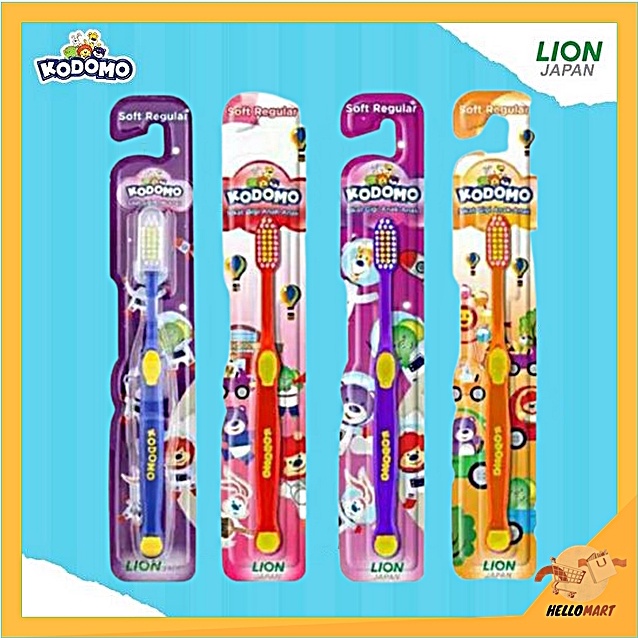 ORIGINAL Kodomo Sikat Gigi Anak Reguler / Kodomo Toothbrush Soft / HELLOMARTID