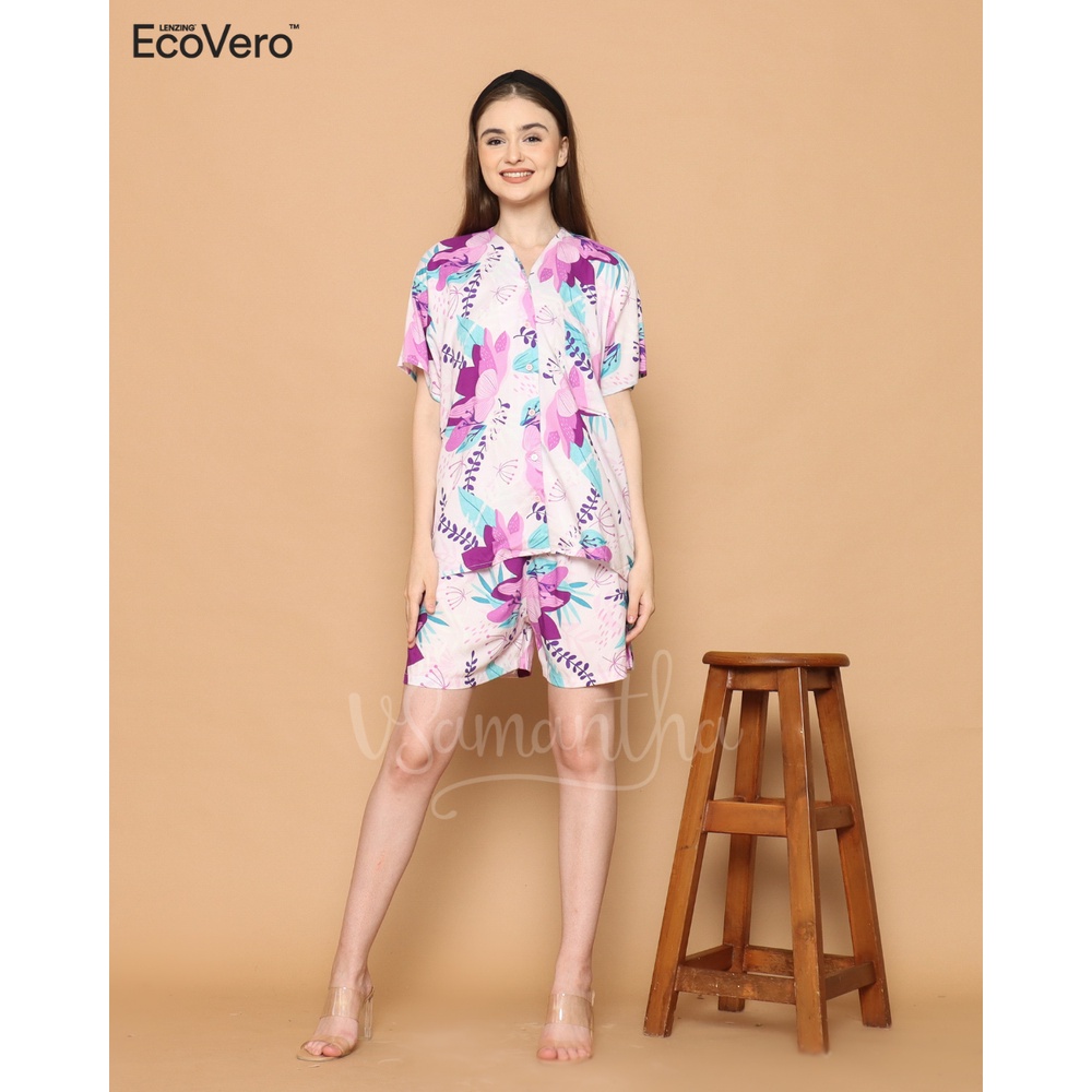 Pajamas Piyama One Set Ecovero Keiko