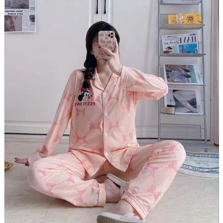 BAJU TIDUR PIYAMA IMPORT  SETELAN PREMIUM SET PP C03-,C C07-C1