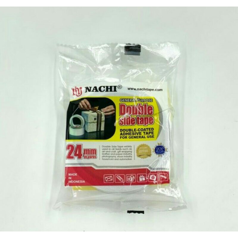 

Solasi Double Tape Nachi 24mm 10yard