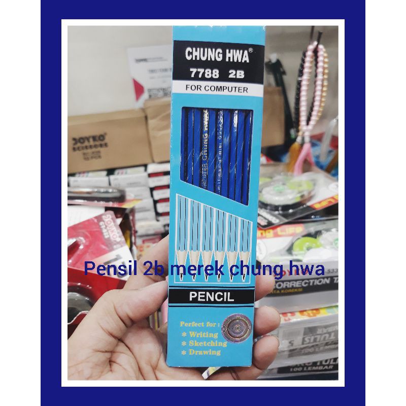 

pensil chung hwa/pensil 2b murah