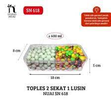 Toples sekat 2 Nuai 618 pcs
