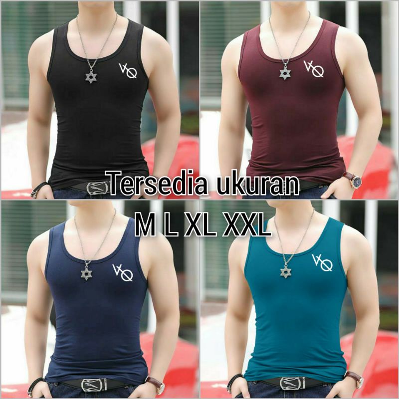 singlet Pria Vo kaos singlet pria baju singlet Vo distro singlet cowok kaos singlet man