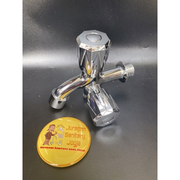 Kran Double Shower / Kran Cabang / Kran Shower Mixer Double / Kran Double Minimalis