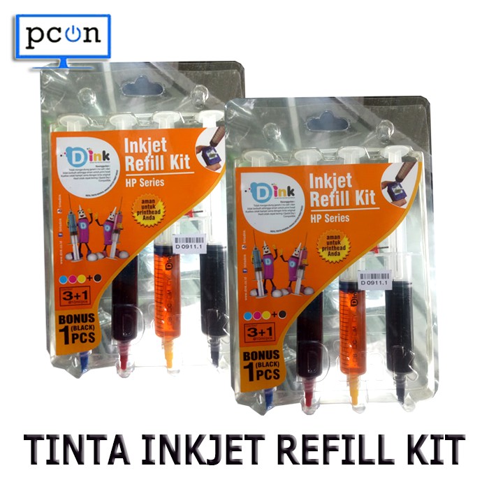 TINTA PRINTER INKJET REFILL KIT UNTUK HP