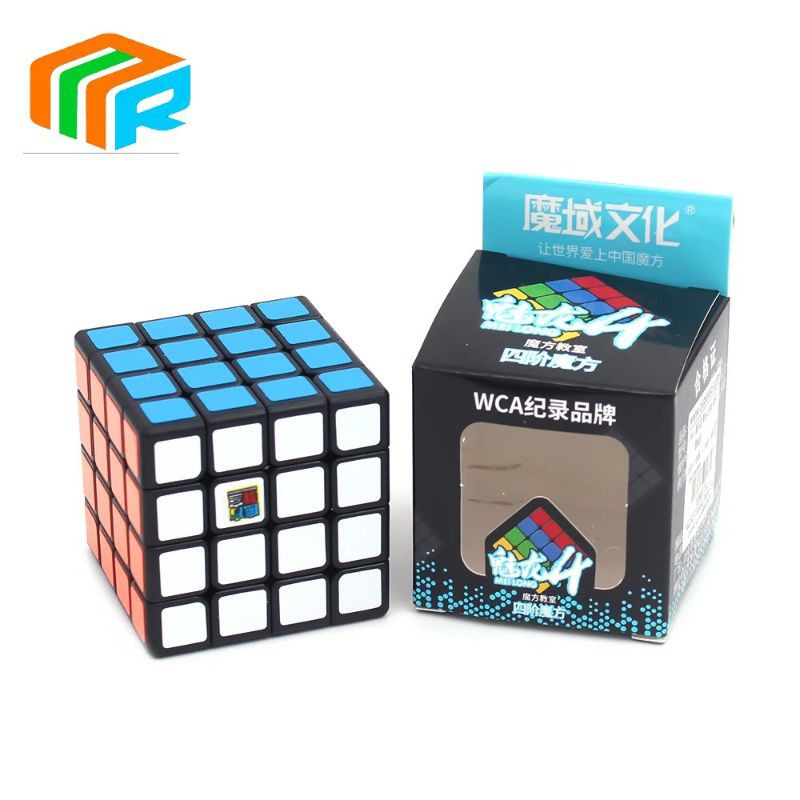 RUBIK 4X4 MOYU MF MEILONG 4X4X4 BLACKBASE SPEEDCUBE