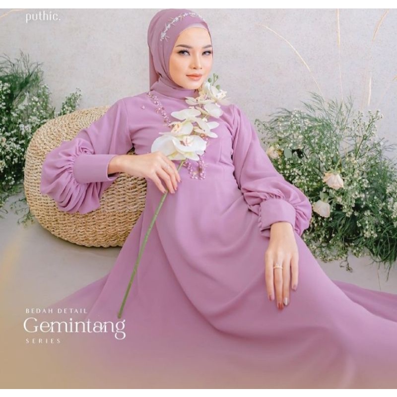 Sale.!!!!! restock ✓✓ STARLA DRESS // GAUN KONDANGAN GAUN LAMARAN - GAUN MUSLIMAH -GAUN MUSLIMAH BUSUI - GAUN PESTA MUSLIMAH - GAUN MUSLIMAH BUMIL - DRESS MUSLIMAH -DRESS KONDANGAN -DRESS LAMARAN - DRESS WISUDA - GAMIS MEWAH - GAMIS BRUKAT -GAUN PENGAJIAN