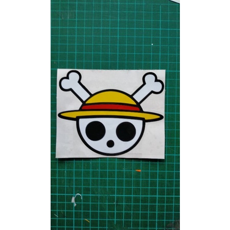 Sticker cutting onepiece