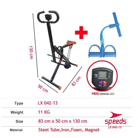 Power Squat SPEEDS ORI Alat Fitness / Gym Olahraga Horse Rider