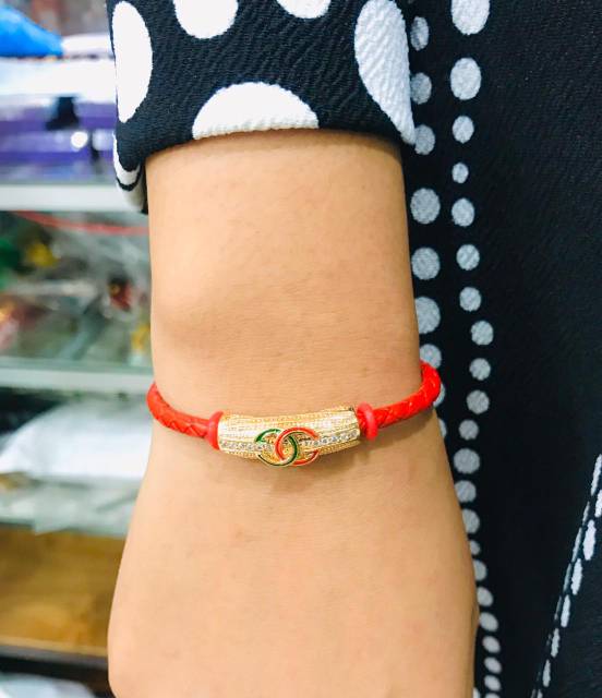 Gelang tangan wanita //gelang replika emas hongkong  //gelang wanita //gelang