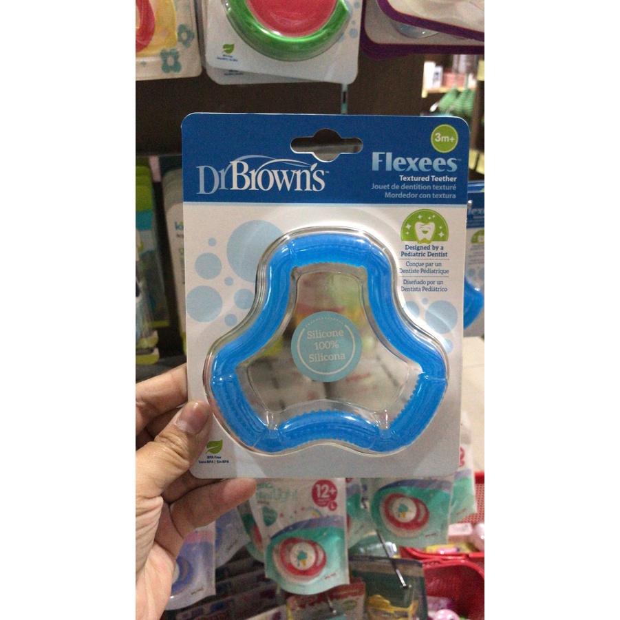 Dr Brown Shaped Flexees Teether / dr brown / brown / dr.browns / dr.brown's