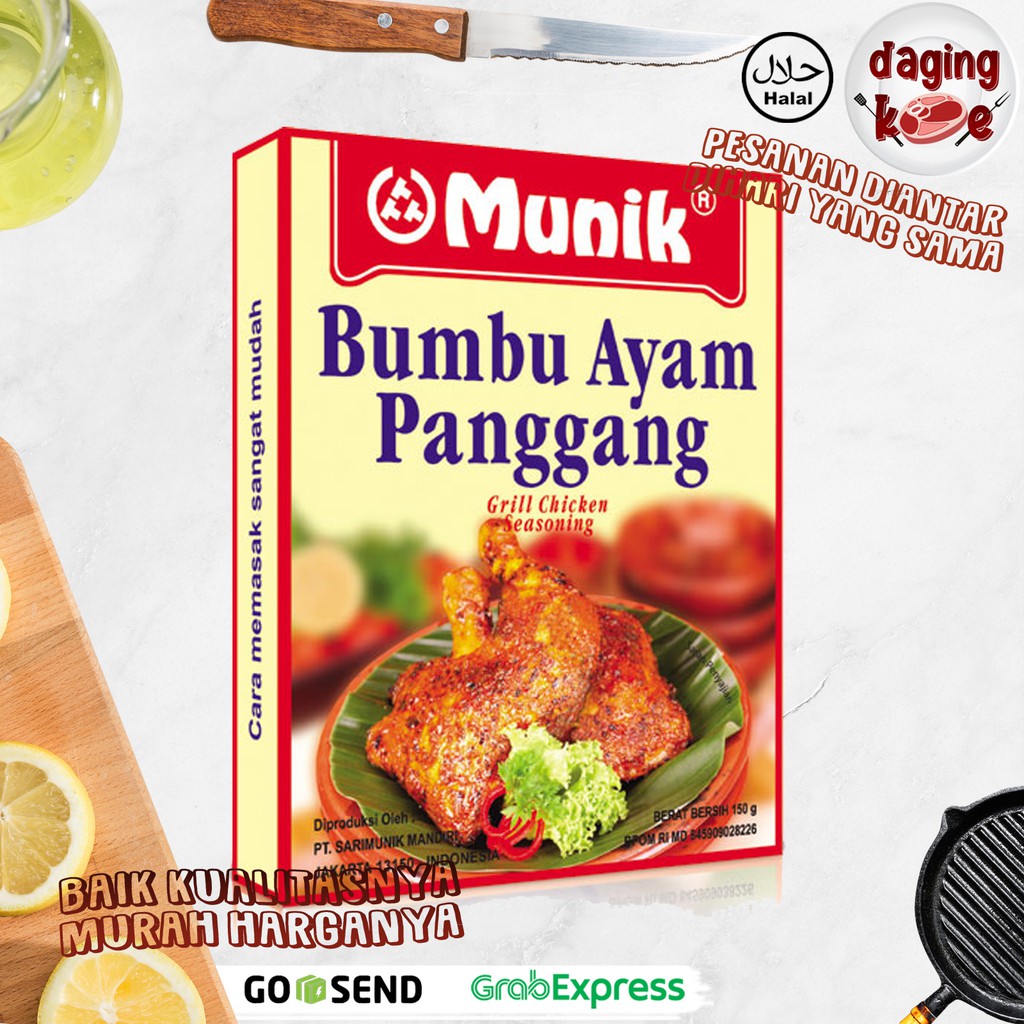 

BUMBU AYAM PANGGANG INSTAN MUNIK DK045