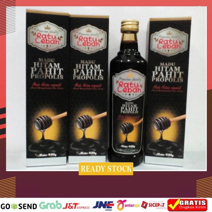 

Madu Hitam Pahit Ratu Lebah plus Propolis Trigona & Daun Insulin.