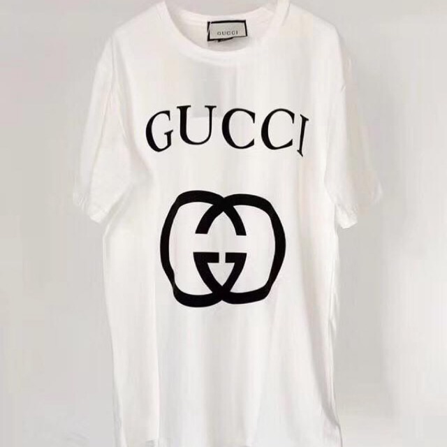 Kaos Gucci GC White / T Shirt Gucci Unisex
