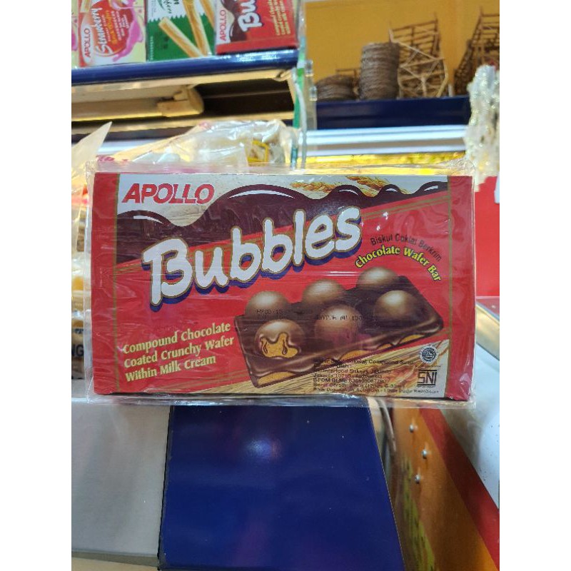 

APOLLO Bubbles Chocolate Wafer Bar 384gr