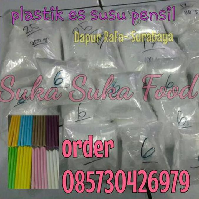 

Plastik es susu Pensil TERUJI