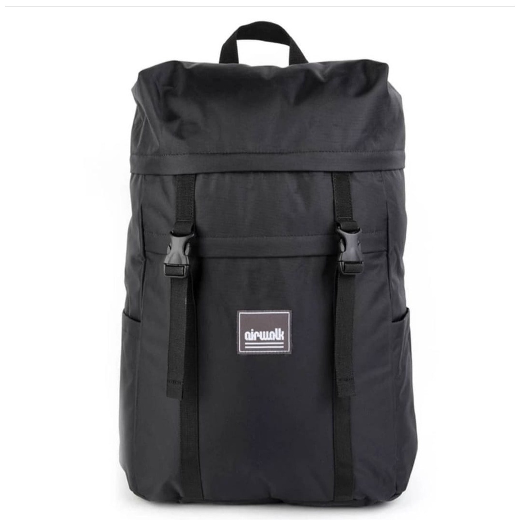 TAS ANAK DAN DEWASA AIRWALK BACKPACK BLACK ORIGINAL
