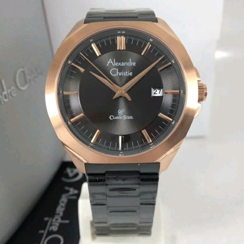 Alexandre Christie AC 8596 Cowok 43mm Xmsk (Original)