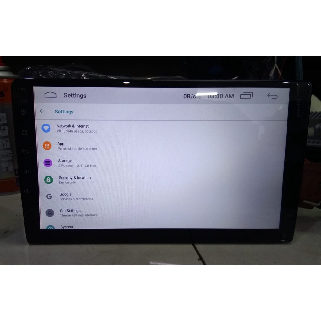 android Head Unit Tape Mobil 9 Inch Double Din 2