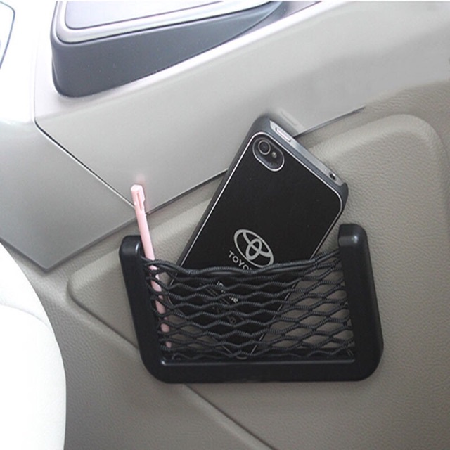 Tas Jaring Organizer Holder Handphone Untuk Samping Jok Mobil