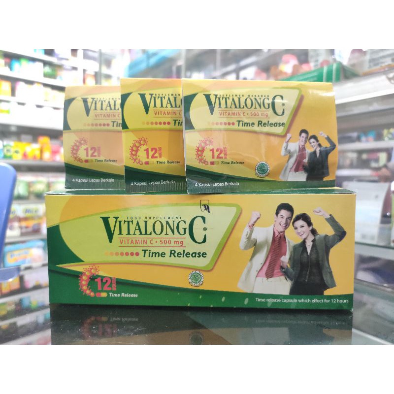 VITALONG C STRIP 4 TABLET