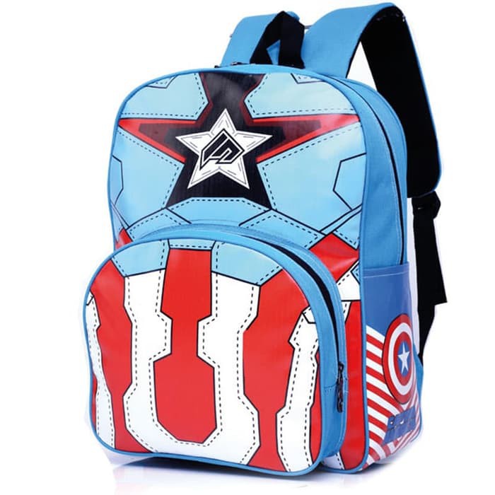 Super Hot
 Tas Ransel Sekolah Anak Laki TK SD Captain America Original Garsel
