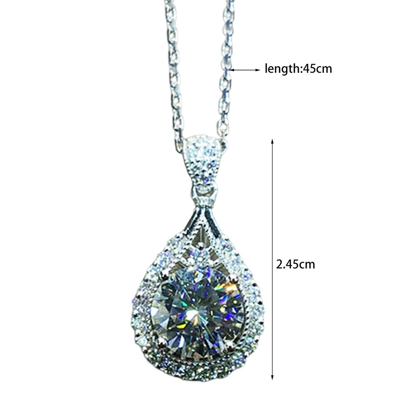 Fancyqube Kalung Cubic Zirconia Aaa Untuk Wanita