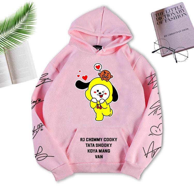 SWEATER HODIE LENGAN PANJANG CHIMMY BT21 TTD