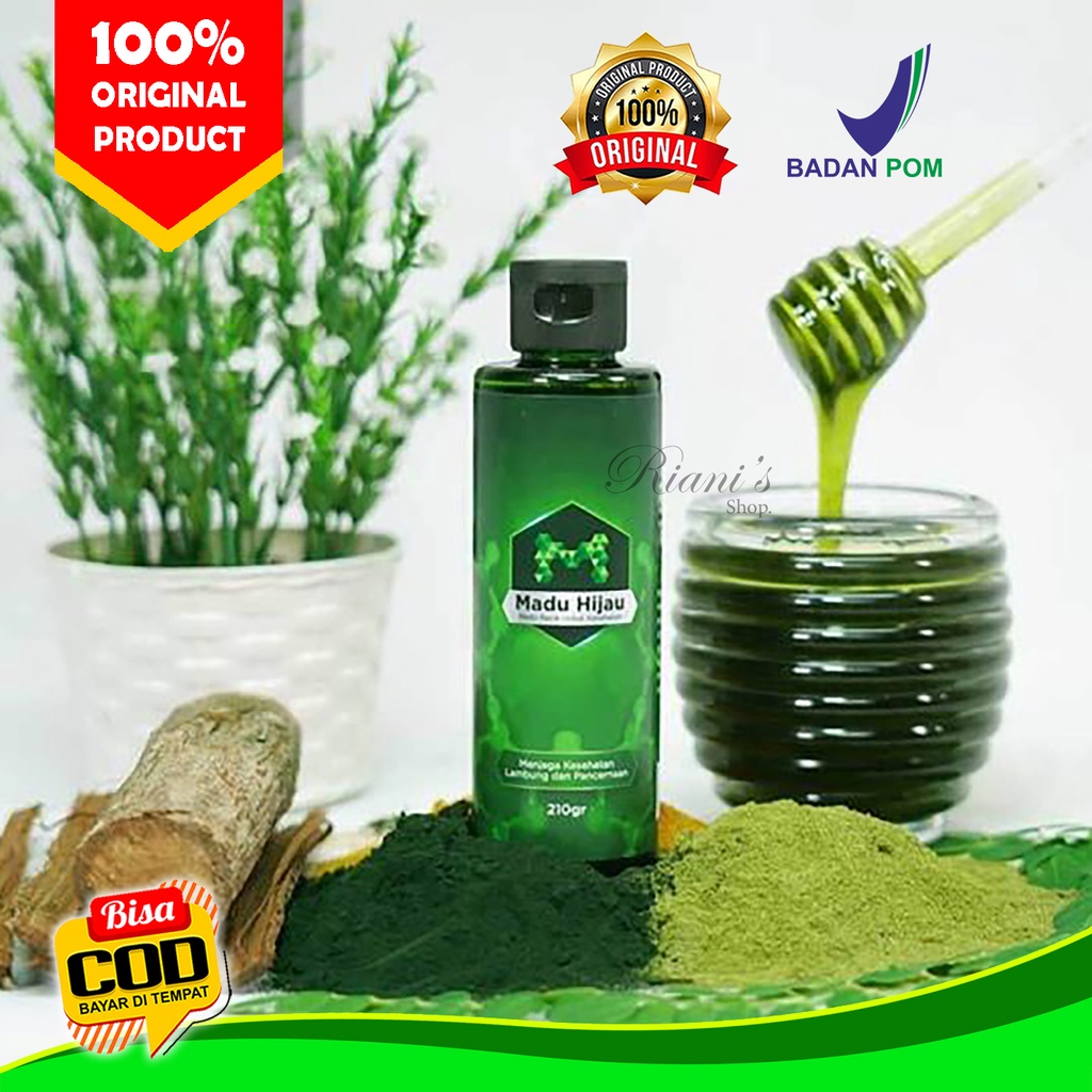 Madu Hijau Original Obat Herbal Mengobati Gerd Naik Asam Lambung Maag Kronis Dapat Mencegah Kanker M