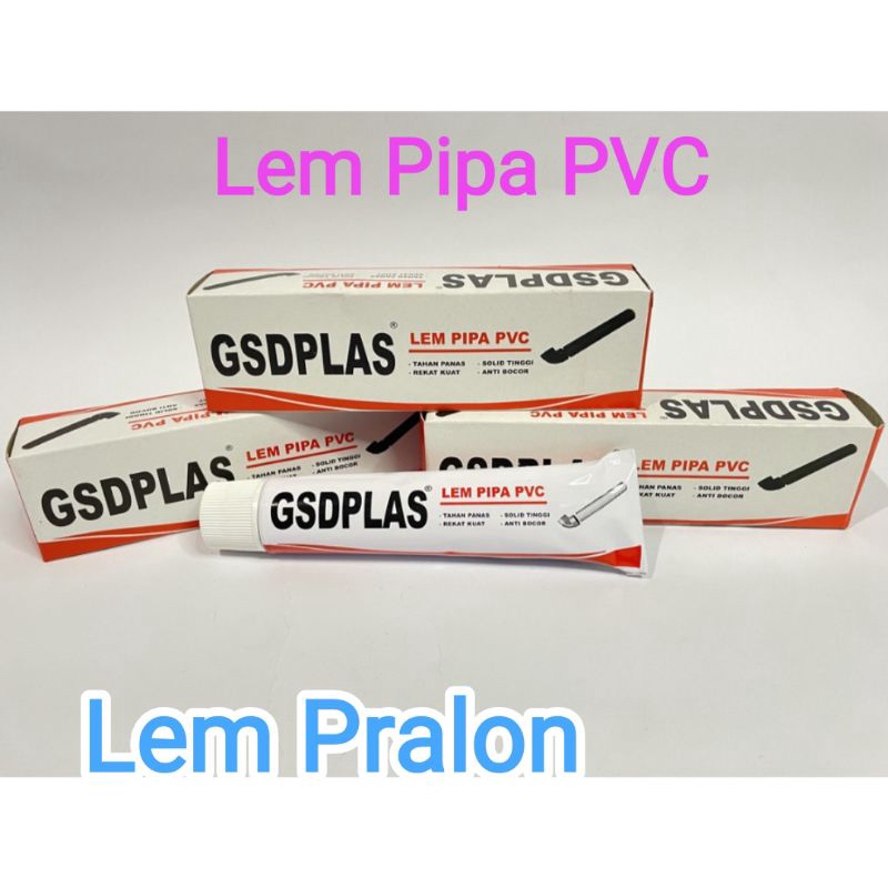 

GSDPLAS LEM PRALON WATERPROOF/LEM PIPA PVC/GSDPLAS