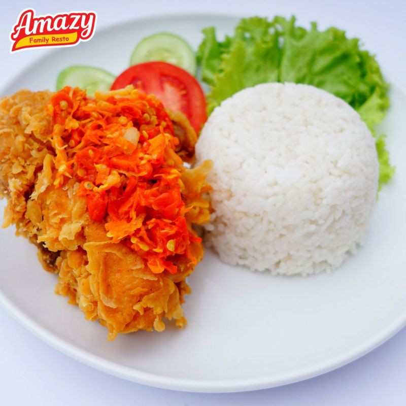 

Paket Ayam geprek