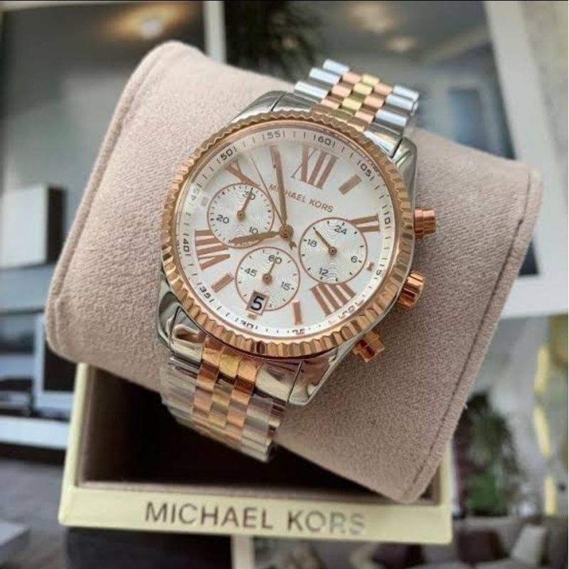 JAM TANGAN WANITA KEKINIAN MICHAEL KORS LEXINGTON MK5735 | MK-5735 ORIGINAL