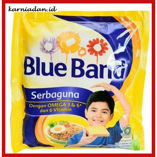 

Rettubagetnem- Margarin Blue Band @200Gr -Asli-Slii.