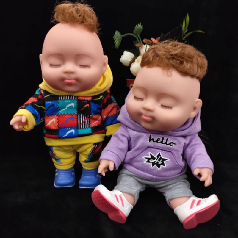 Promo Boneka Bayi Laki-Laki Reborn Mini Boy Cowok Super Lucu Premium