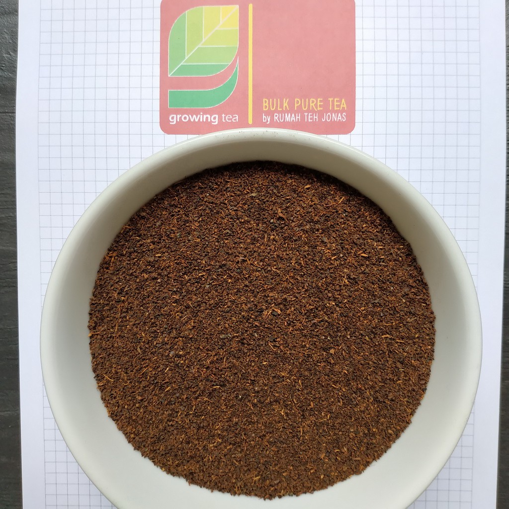 

growing pure tea CTC PF black tea teh hitam murni 100gr curah bulk