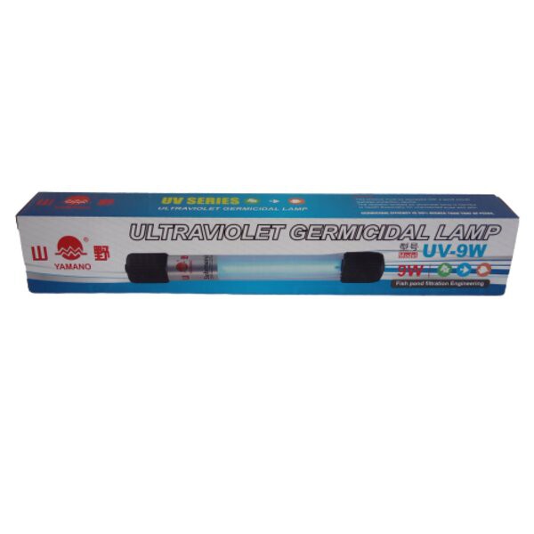 Lampu UV Celup Yamano 9 Watt Anti Lumut Bakteri Aquarium Kolam Ikan 9W