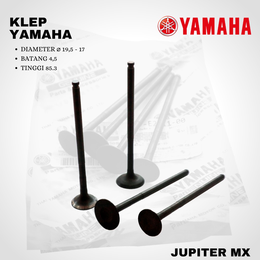 Klep yamaha jupiter mx set 19.5 17 btg 4.5