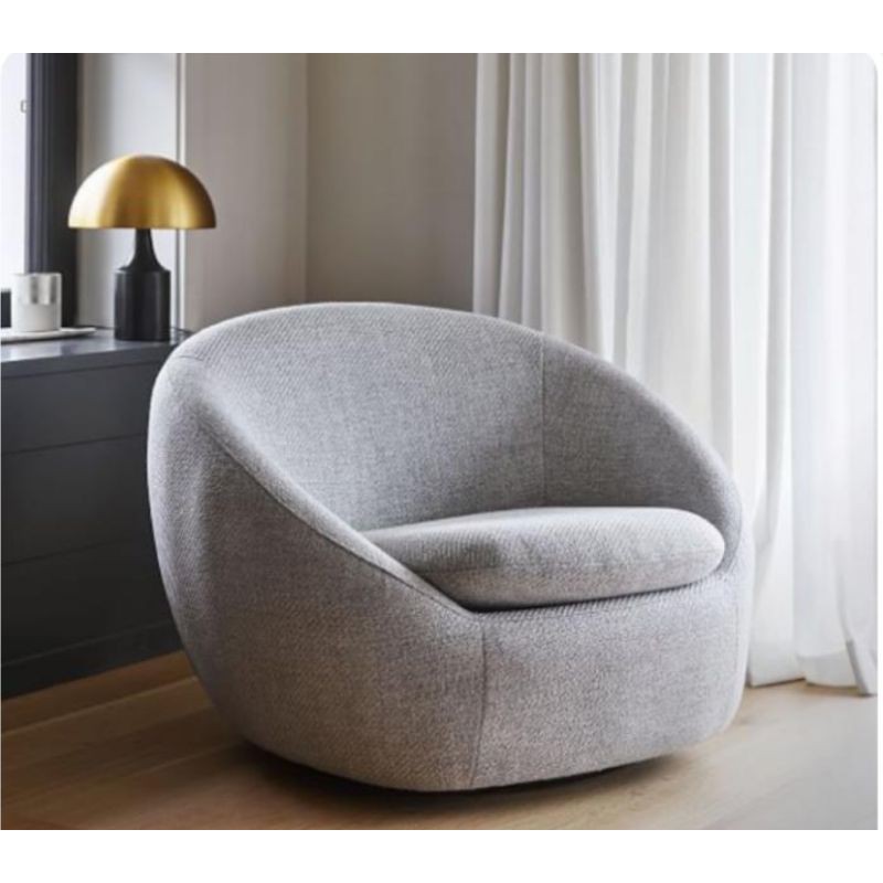 Flash Sale Sofa single bulat, sofa tamu, kursi sofa bulat termurah