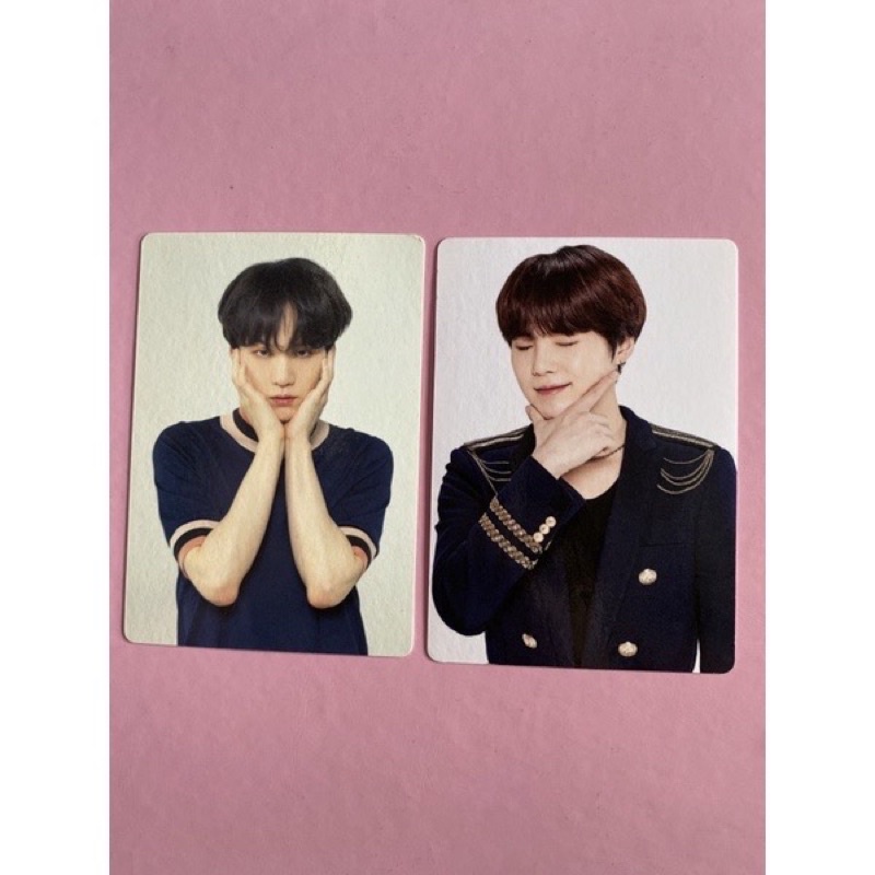 BTS MPC mini photocard lys jp love yourself japan yoongi suga mpc sowoozoo